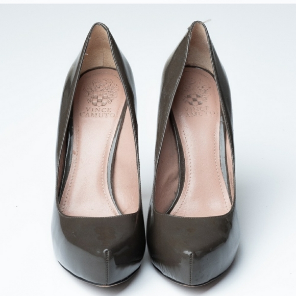 Vince Camuto patent leather twotone heels size 8.5 - Picture 1 of 9